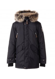 Lenne Revor 22369A-042 парка для хлопчика (чорна)
