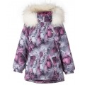 Парка  Lenne BETH 23331/6103 зимова (фіолетові метелики)