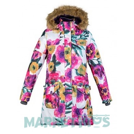 Пальто-парка Huppa Fashion MONA 12200030-81720 цветы