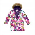 Пальто-парка Huppa Fashion MONA 12200030-81720 цветы, Фото 3