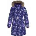 Huppa (Хуппа) YACARANDA  12030030 - 94273 пальто зимнее (фиолетовое в снежинки) 