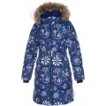 Huppa (хуппа) YACARANDA 12030030 - 94286 пальто зимове (синє в сніжинки)