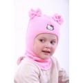 Шлем Beezy (Бизи) 1901/12 зимний "hello kitty" (розовый), Фото 2